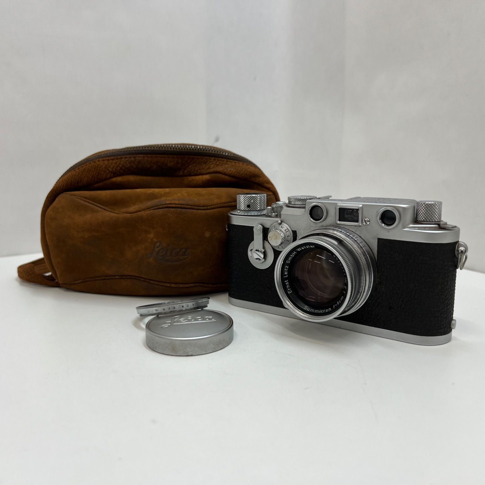 F250630-9 Leica IIIf Ernst Leitz GmbH Wetzlar Summicron 50mm F2 ライカ レンジファインダーカメラ