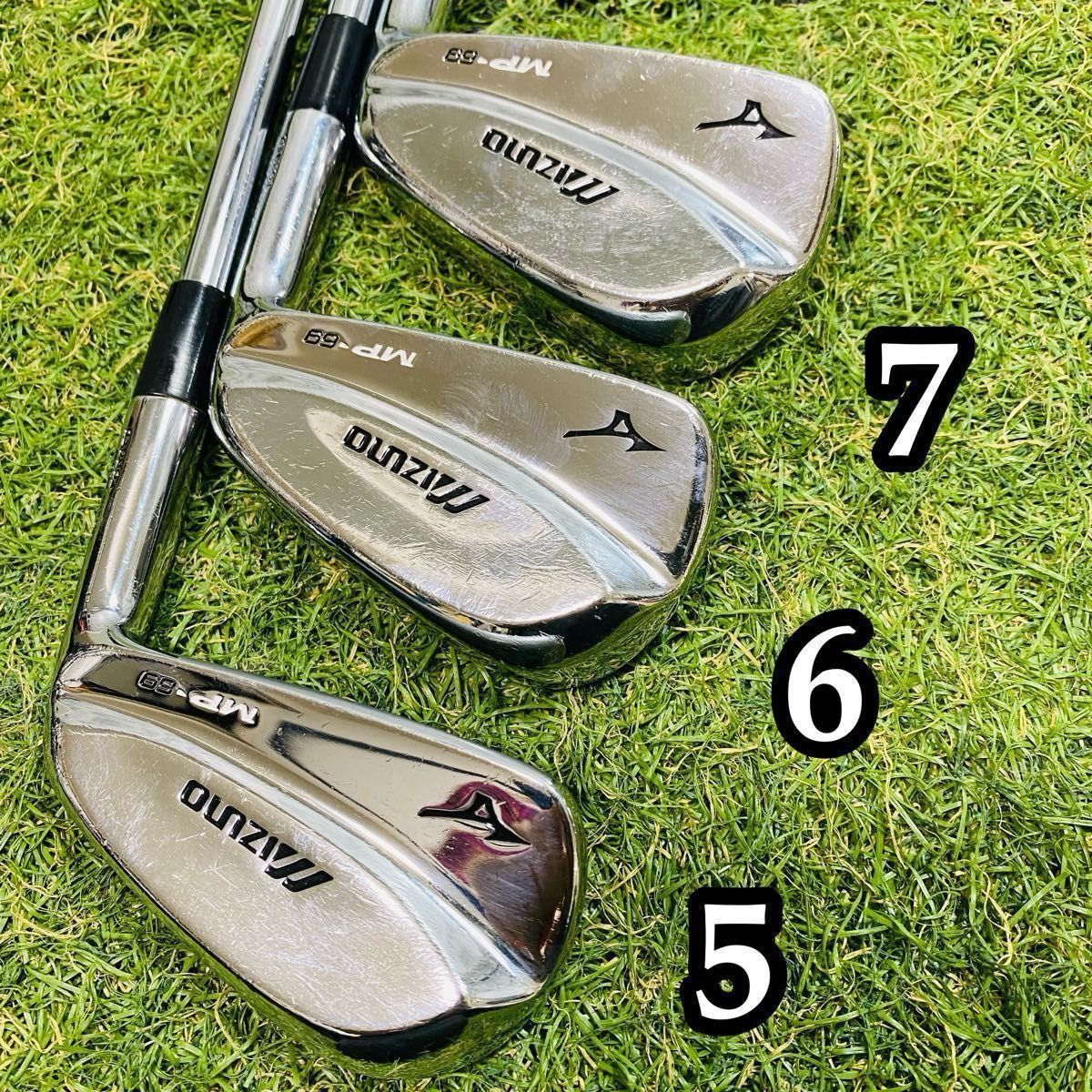【良品】ミズノ MP-69 マッスル メンズアイアンセット 6本 スチール S 良品】ミズノ MP-69 マッスル メンズアイアンセット 6本 スチール S
