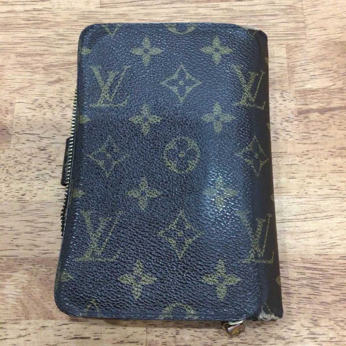 モノグラム ポルトパピエ ジップ ルイヴィトン LOUIS VUITTON ポルトパピエジップ モノグラム 二