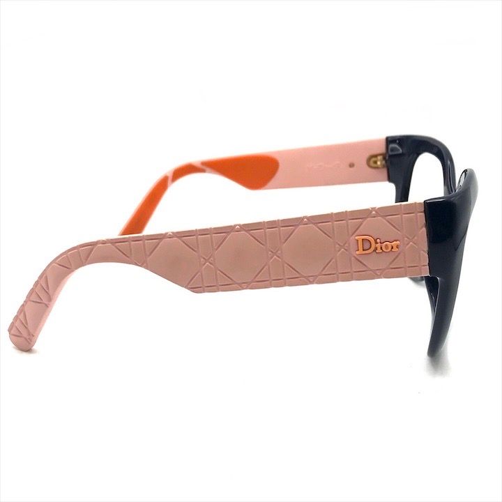 Dior ロゴ カナージュ バイカラー サングラス 良品 Dior ディオール ロゴ カナージュ バイカラー サングラス