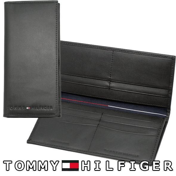 新品】トミーヒルフィガー 長財布 メンズ 財布 TOMMY HILFIGER