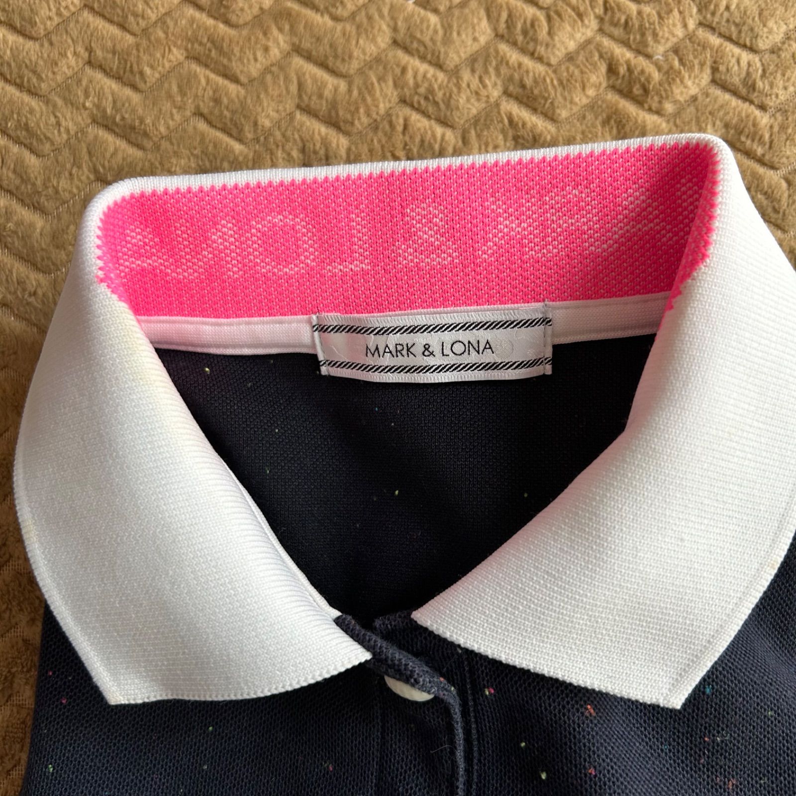 MARK&LONA マークアンドロナ ノースリーブ ポロシャツ レディース MARK＆LONA マークアンドロナ ノースリーブレディースポロシャツ