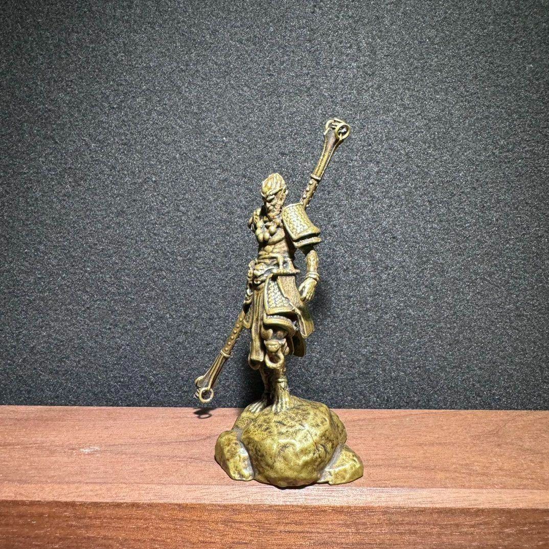 銅製 斉天大聖孫悟空仏像 孫行者 装飾品 工芸品 置物 - メルカリ