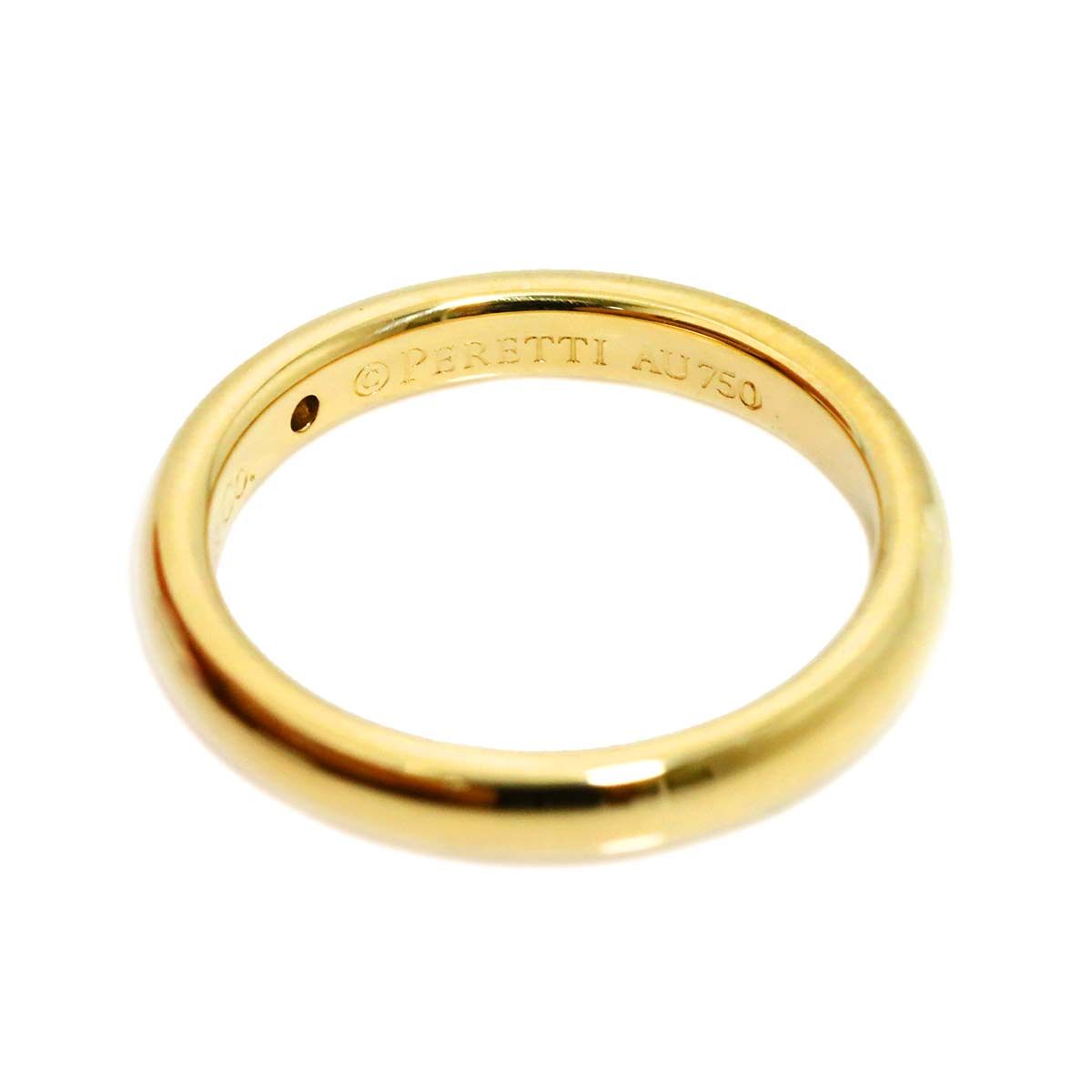 ティファニー　スタッキングバンドリング　AU750 YG 7号 ティファニー スタッキングバンドリング AU750 YG 7号 エルサ