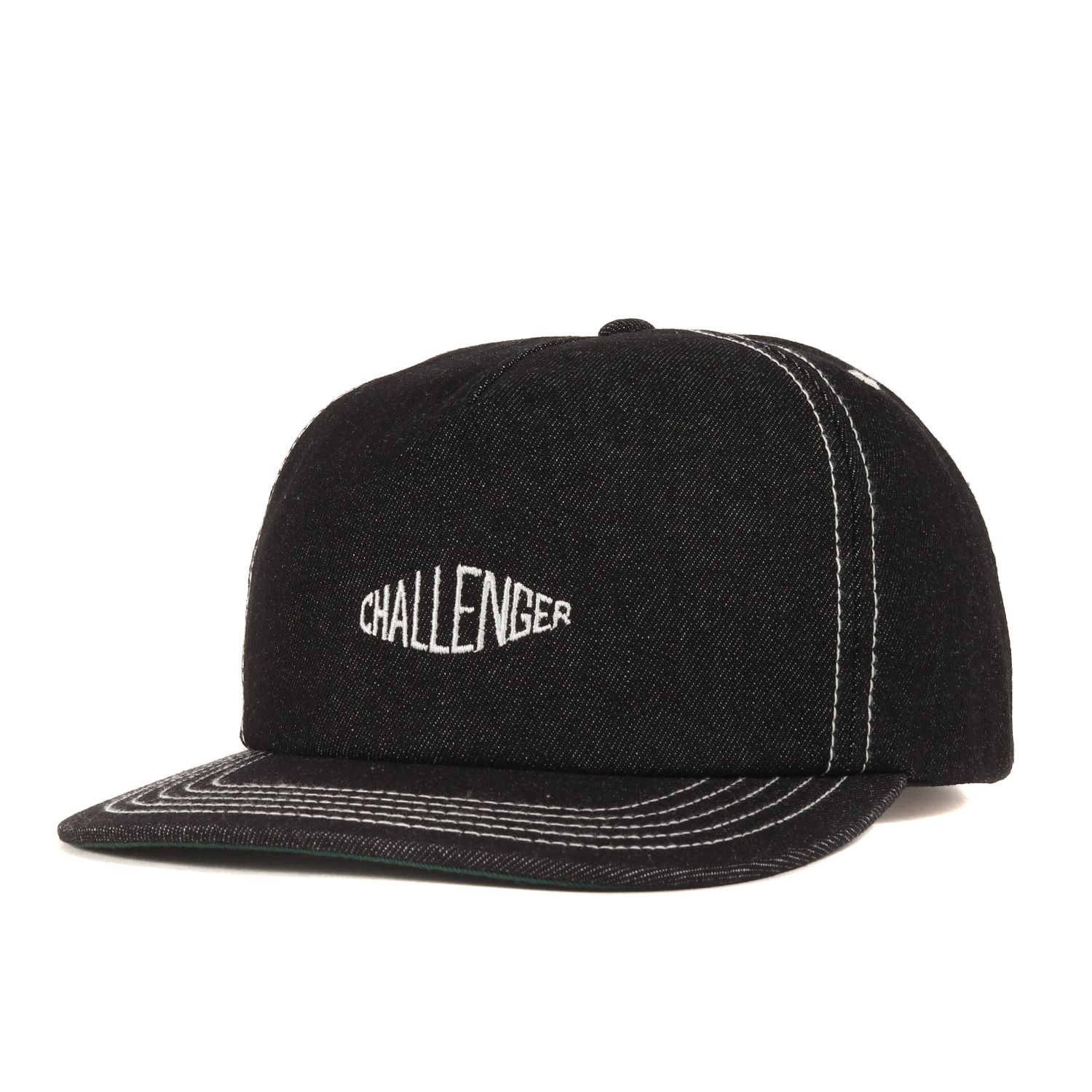 新品 CHALLENGER チャレンジャー キャップ 24SS ロゴ刺繍 デニム 5 