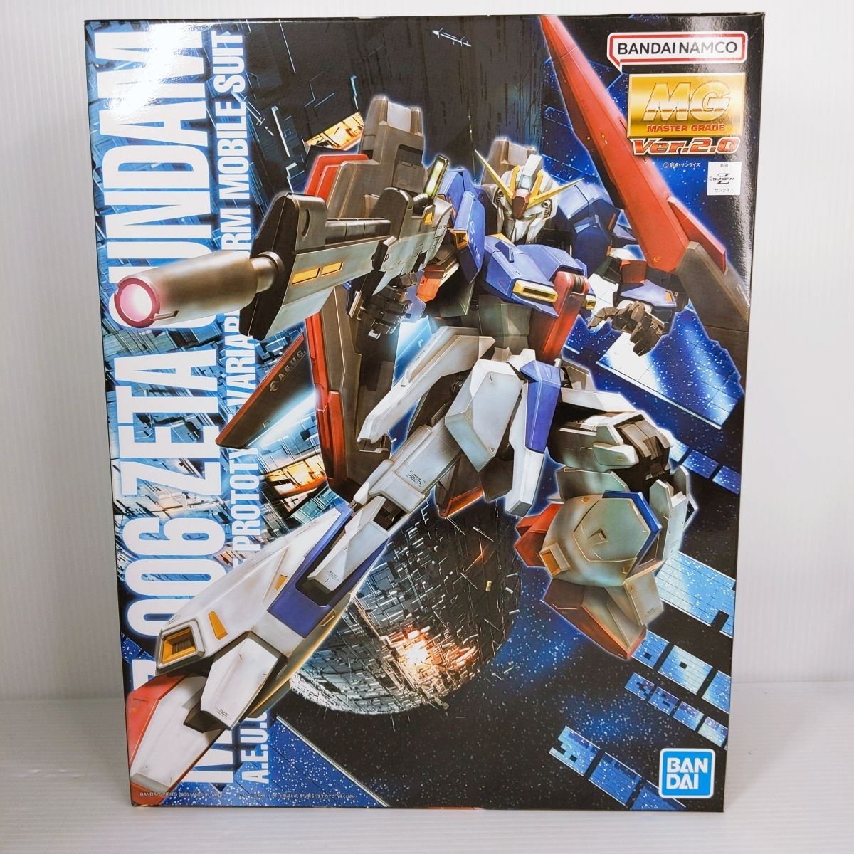 未組立品 ガンプラ MG 1|100 ゼータガンダムVer.2.0 MSZ-006 ○YR-53382○