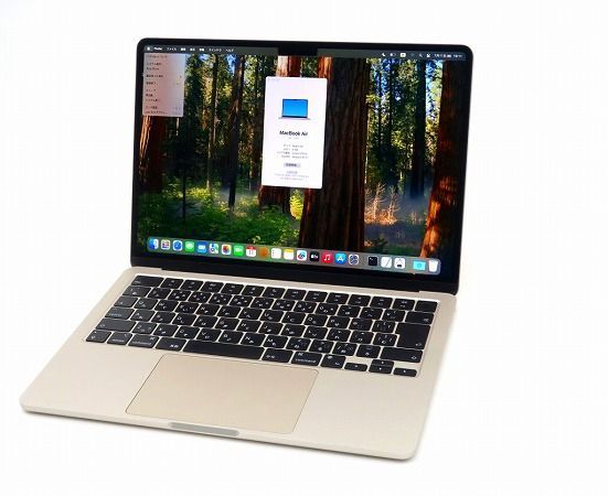 MacBook Air 13インチM2 16GB/1TBミッドナイト【中古】 MacBook 中古 販売】MacBook Air M2 / 13インチ / 2022 / 8GB