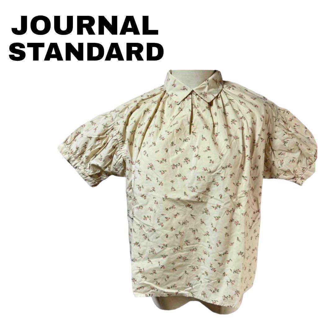 JOURNAL STANDARD ジャーナルスタンダード トップス ベージュ花柄