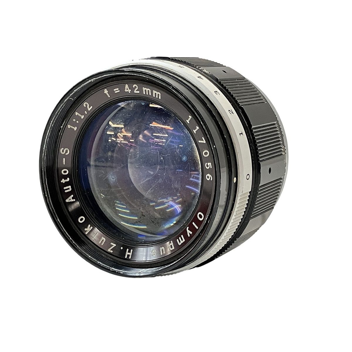 OLYMPUS オリンパス zuiko Auto-S 1 1.2 42mm レンズ カメラ ジャンク W10525944
