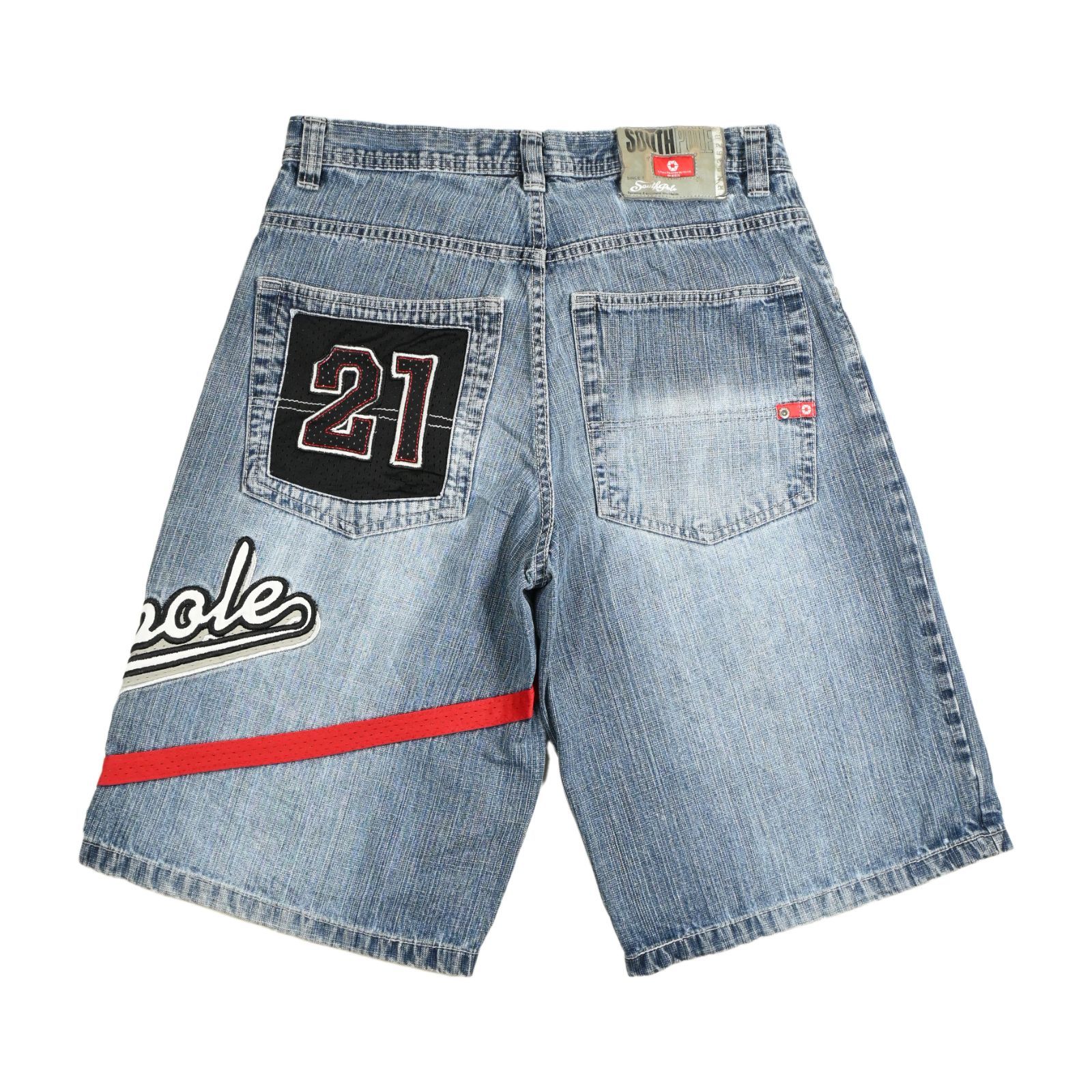 極太 South pole デニムショーツ バギーショーツ JortsSOUTHPOLE