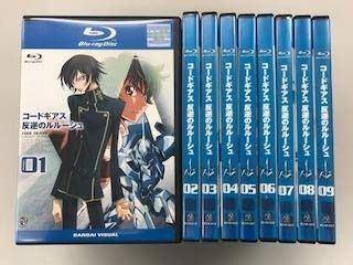 コードギアス 反逆のルルーシュ ブルーレイ 【レンタル落ち】全9