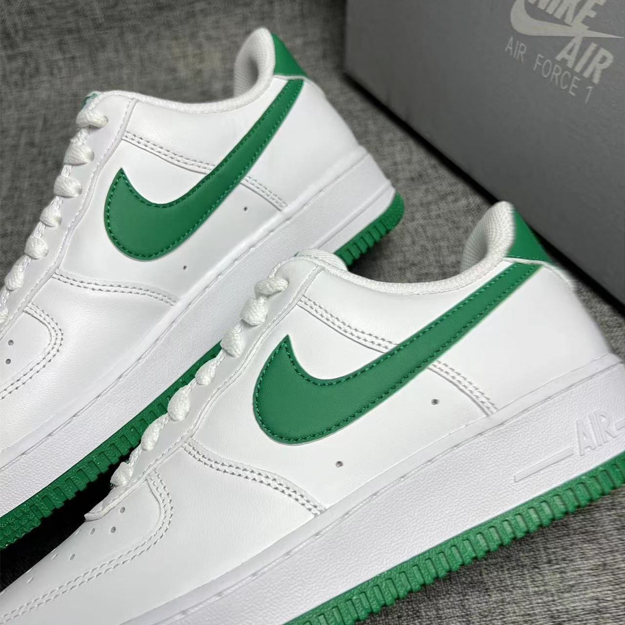 Nike Air Force 1Low 白緑色 23.5cm 24cm 24.5cm 25cm 25.5cm 26cm 26.5cm 27cm 27.5cm 28cm