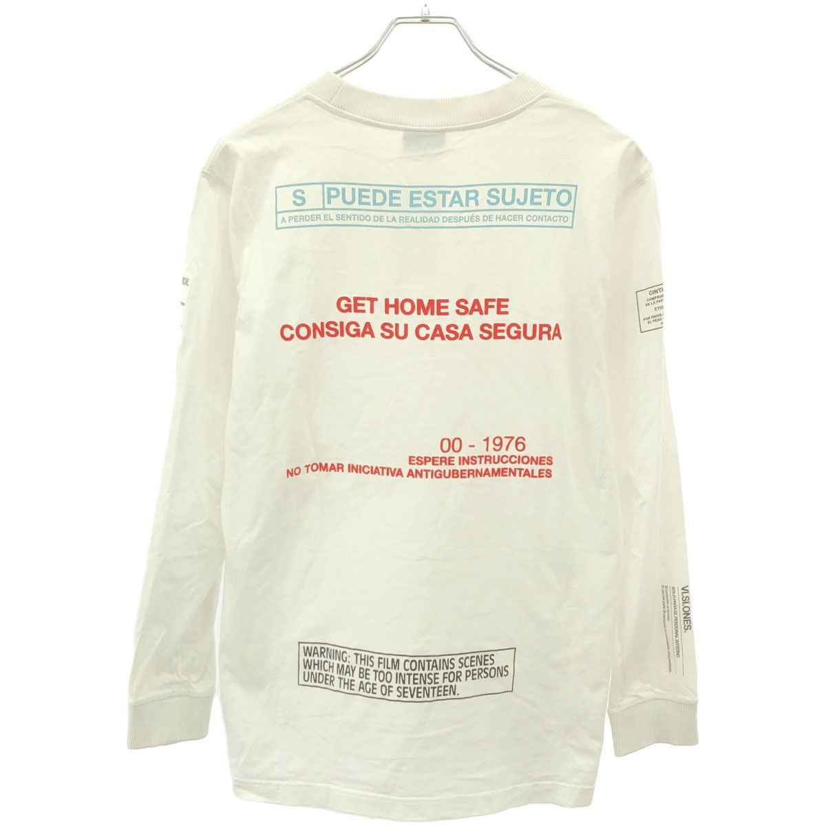 MARCELO BURLON マルセロバーロン ロングスリーブプリントTシャツ 