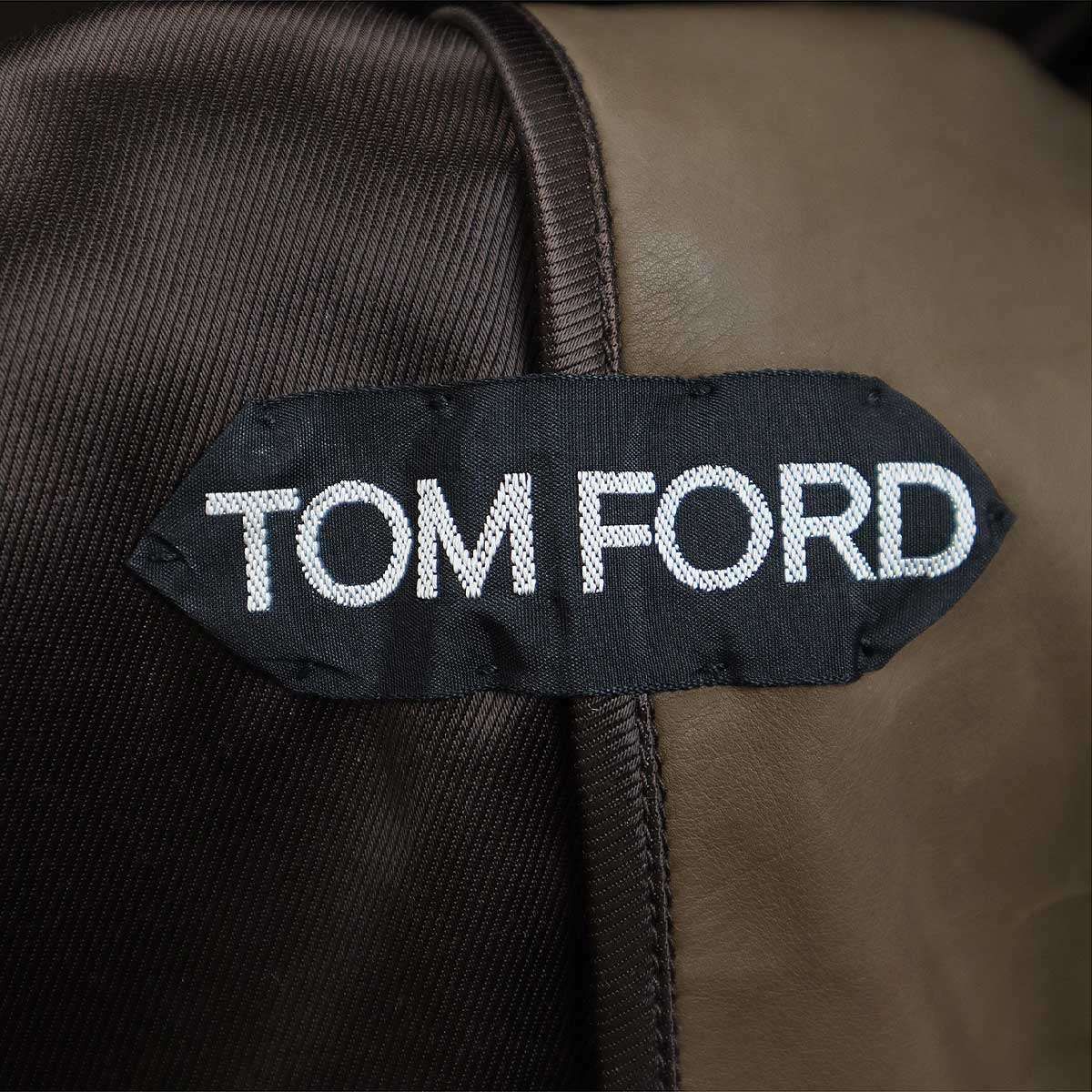 TOM FORD トム フォード 15SS フリンジ スエードレザージャケット