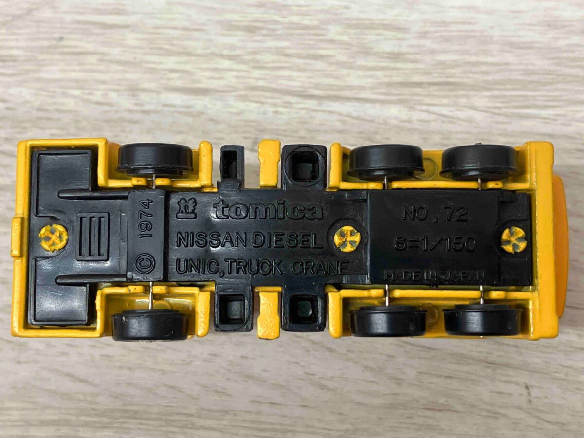tomica 1/150 UD ユニック トラッククレーン 72 TOMY tomica 1/150 UD