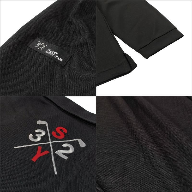 未使用 SY32 GOLF 2023 メンズ 長袖ポロシャツ LONG SLEEVES POLO SYG 