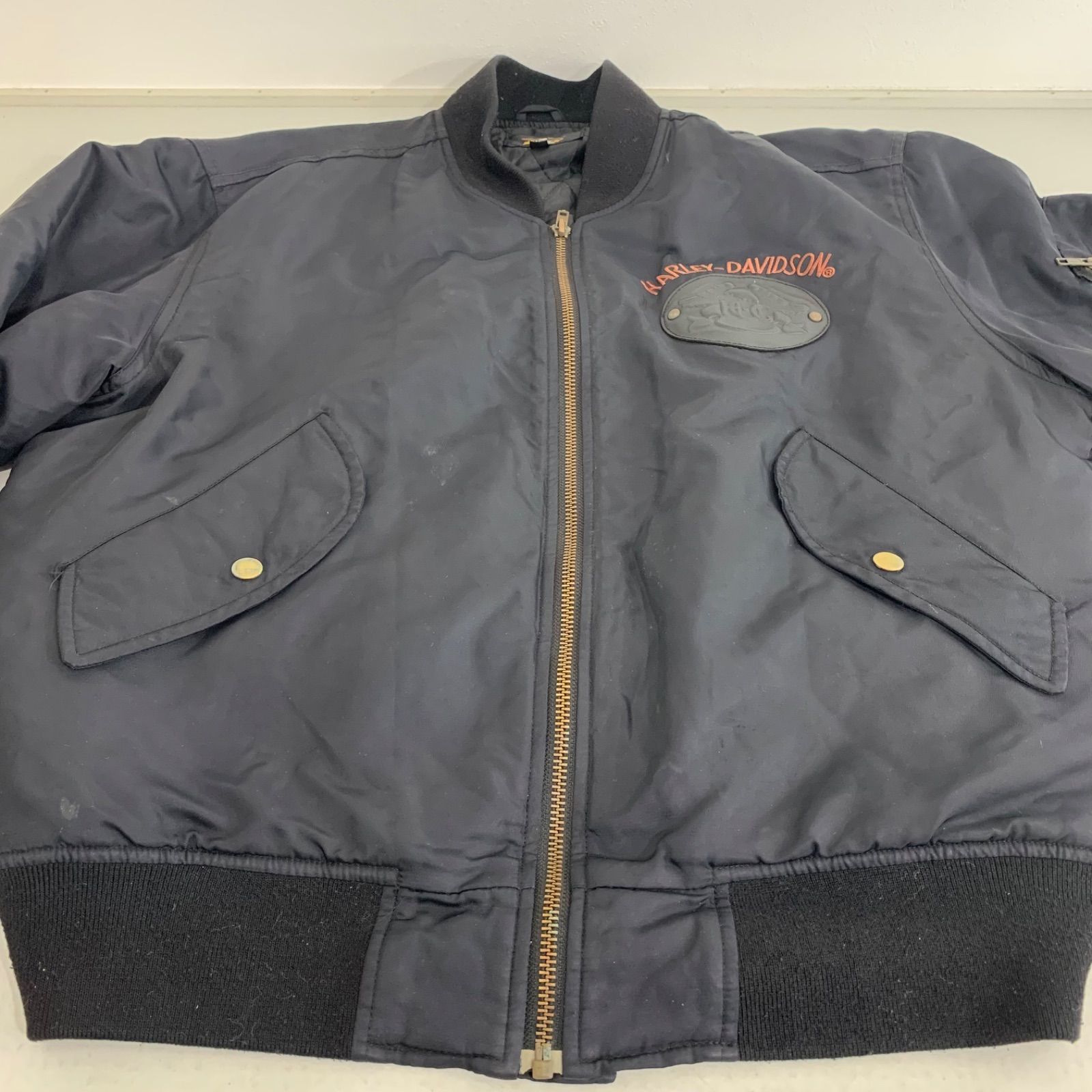 Harley-Davidson Nylon HOG Jacket ブルゾン ブラック - メルカリ