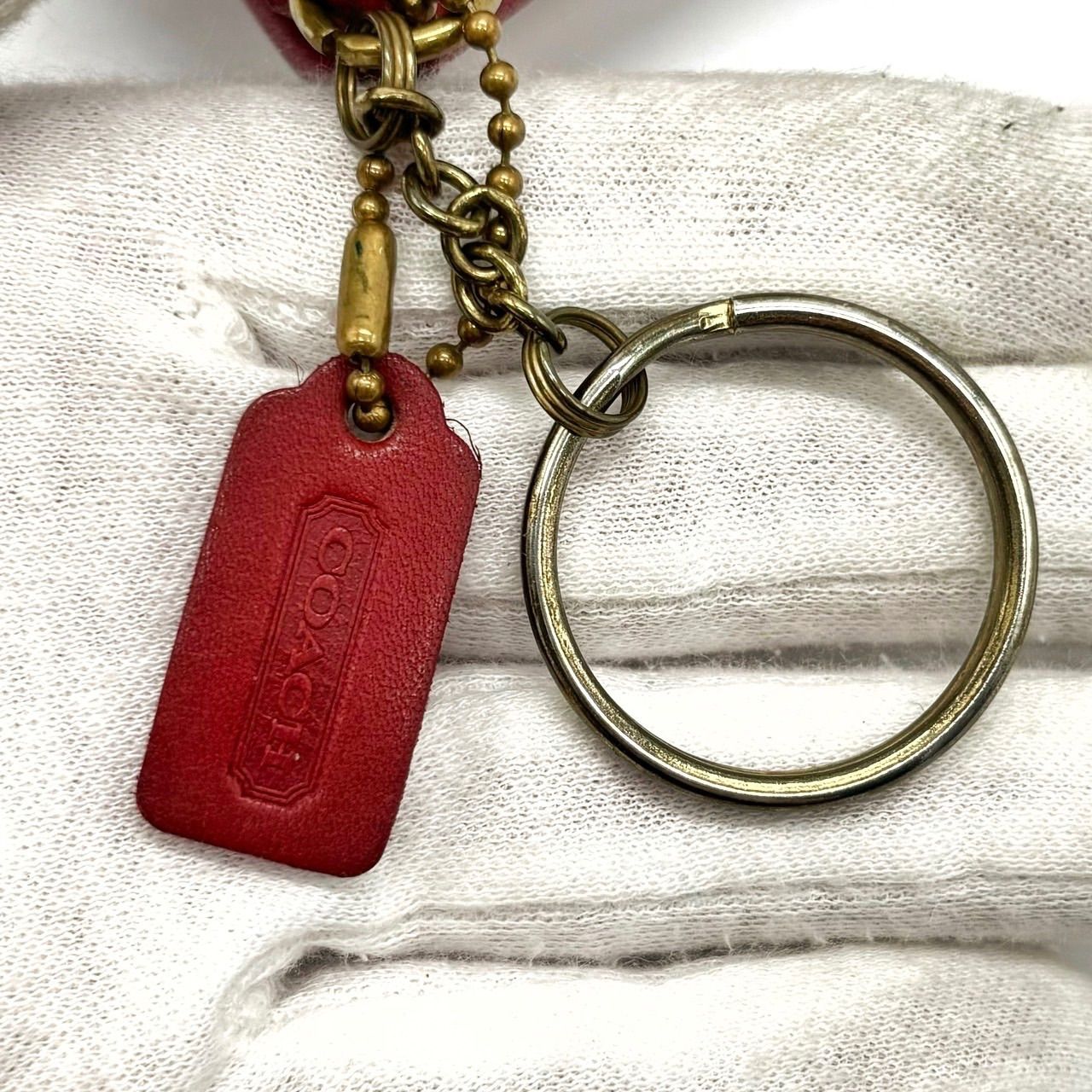✨良品✨ OLD COACH オールドコーチ コインケース キーホルダー 
