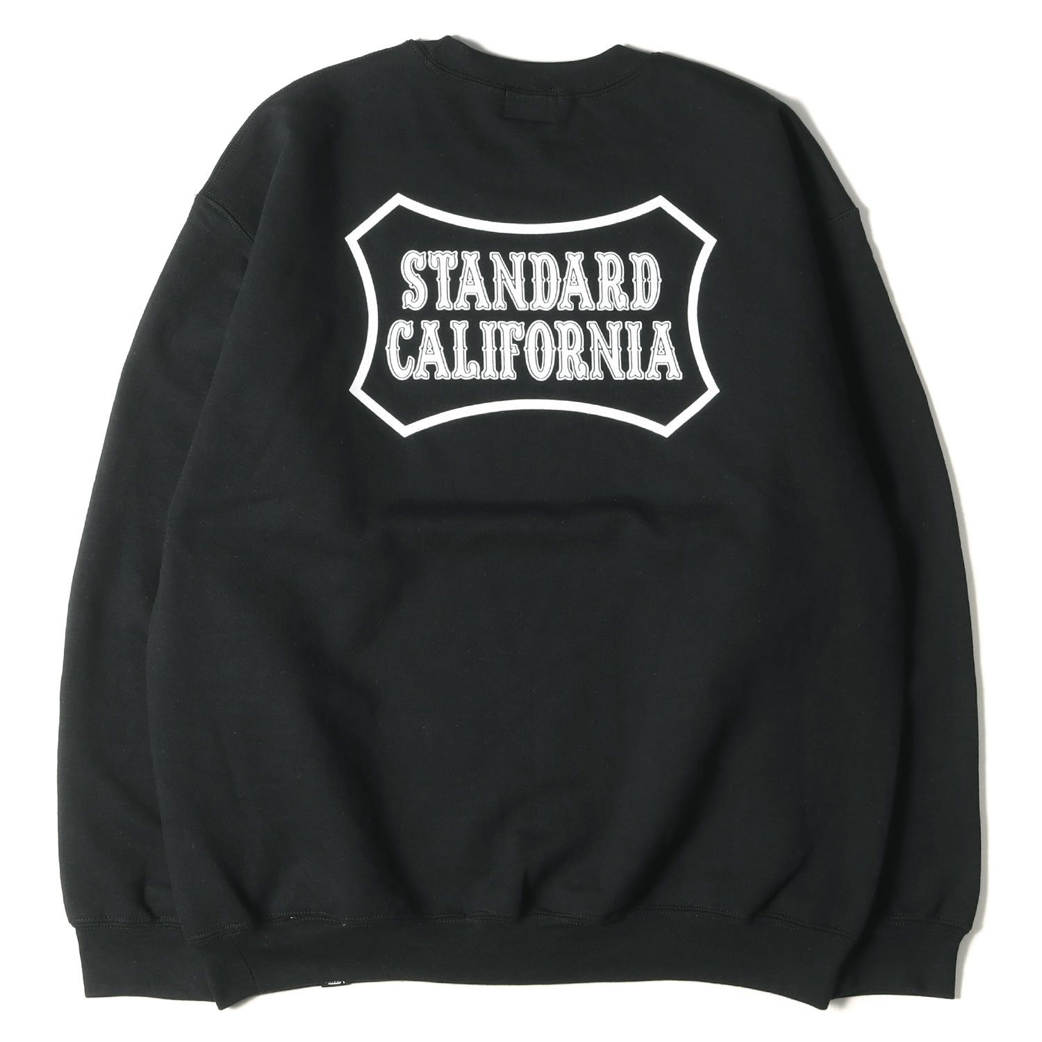 美品 STANDARD CALIFORNIA スタンダードカリフォルニア スウェット VANS 20周年記念 Factory Teamロゴ スウェットシャツ  Logo Sweat 23SS ブラック 黒 L トップス トレーナー コラボ - メルカリ