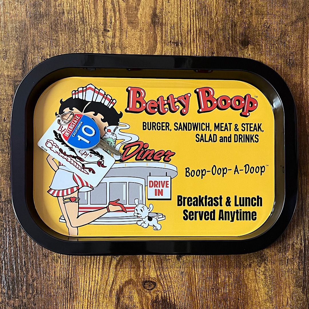 Betty Boop ステッカー【ダイナーウエイトレス】 BB - ベティー
