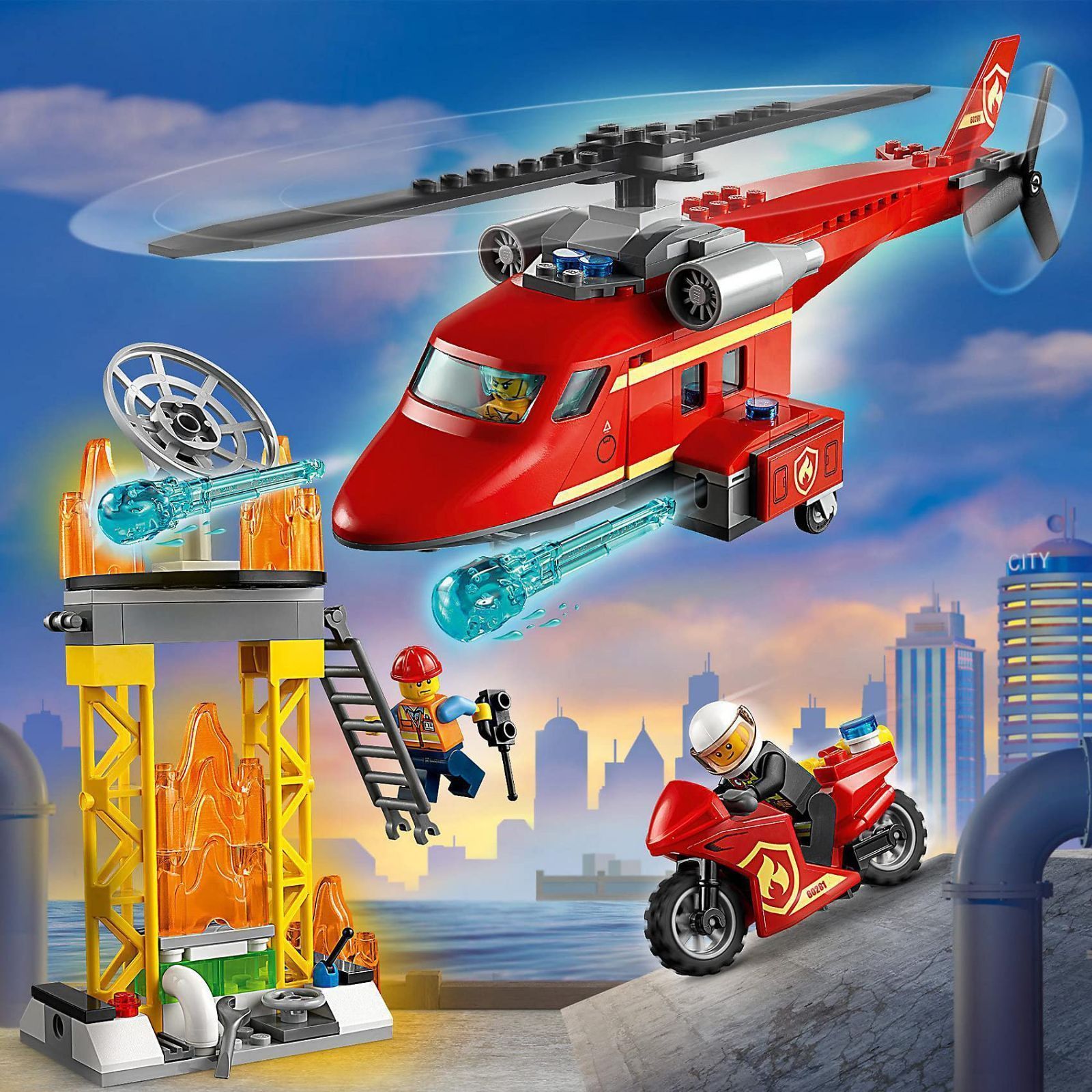 新着商品】レゴ(LEGO) シティ 消防レスキューヘリ 60281