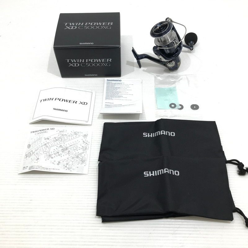 品 SHIMANO シマノ 21 TWINPOWER XD ツインパワーXD C5000XG スピニングリール 釣り 釣り具 134-251003-yk-05-tag