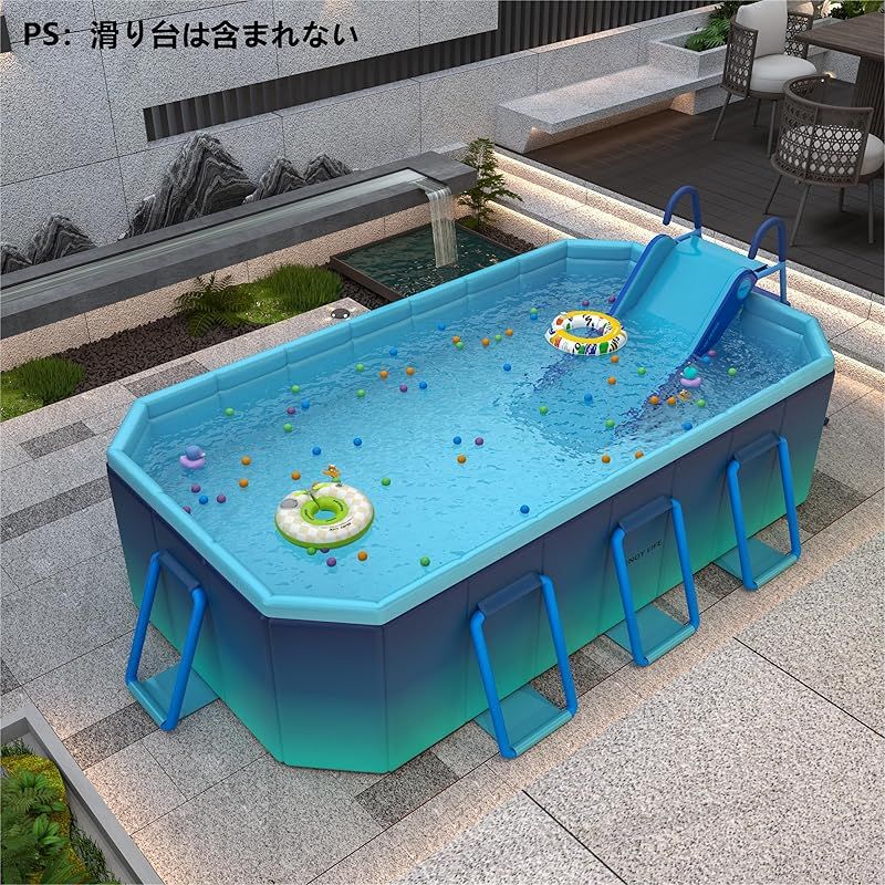 2023新型 支え板付き 折り畳み プール 家庭用 ビニールプール プール 大型 折り畳み式 プール キッズ プール 組み立て プール 空気入れ不要 プール 1.6M~3M 2023新型 支え板付き 折り畳み プール 家庭用 ビニールプール プール