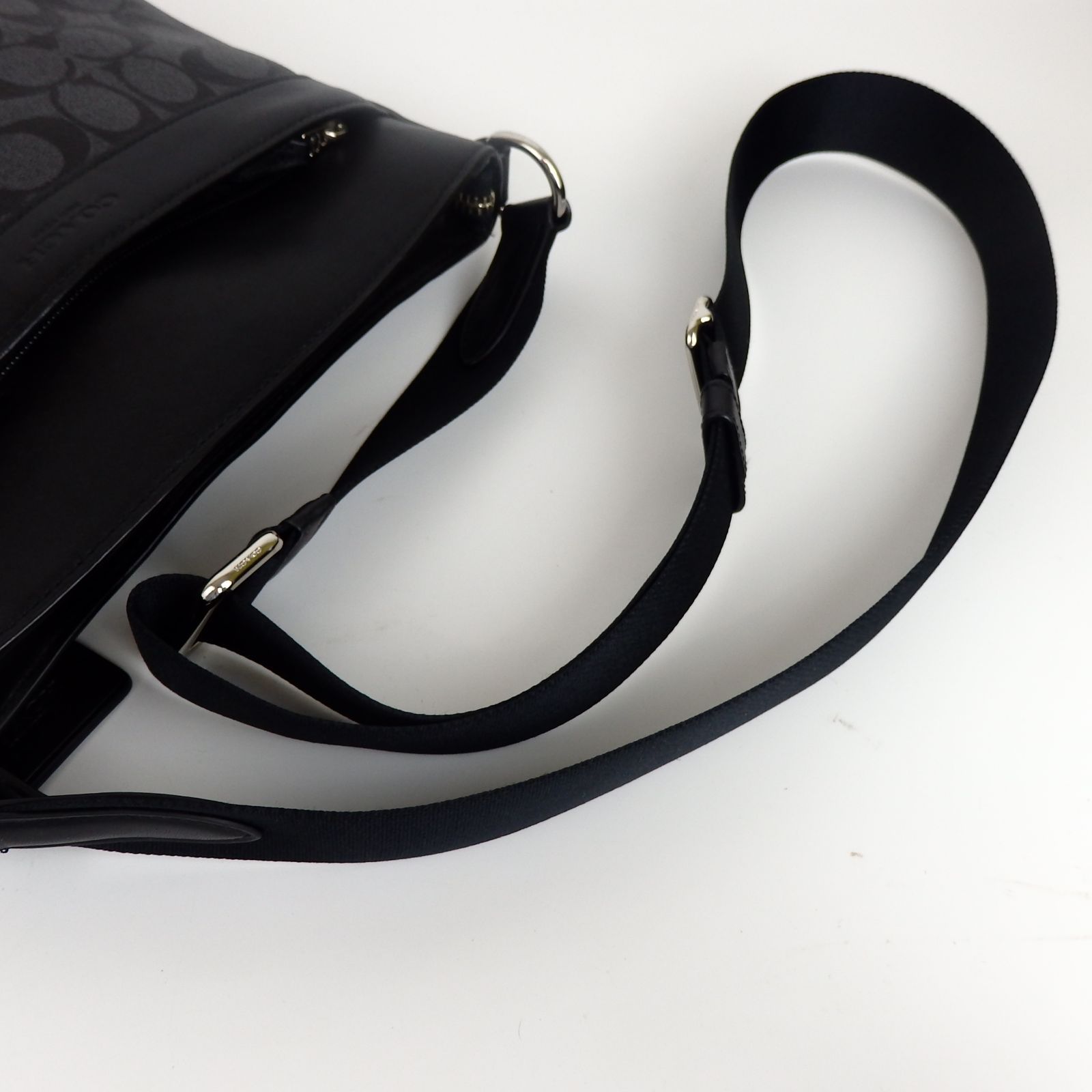 COACH】コーチ シグネチャー ショルダーバッグ F54781 ブラック