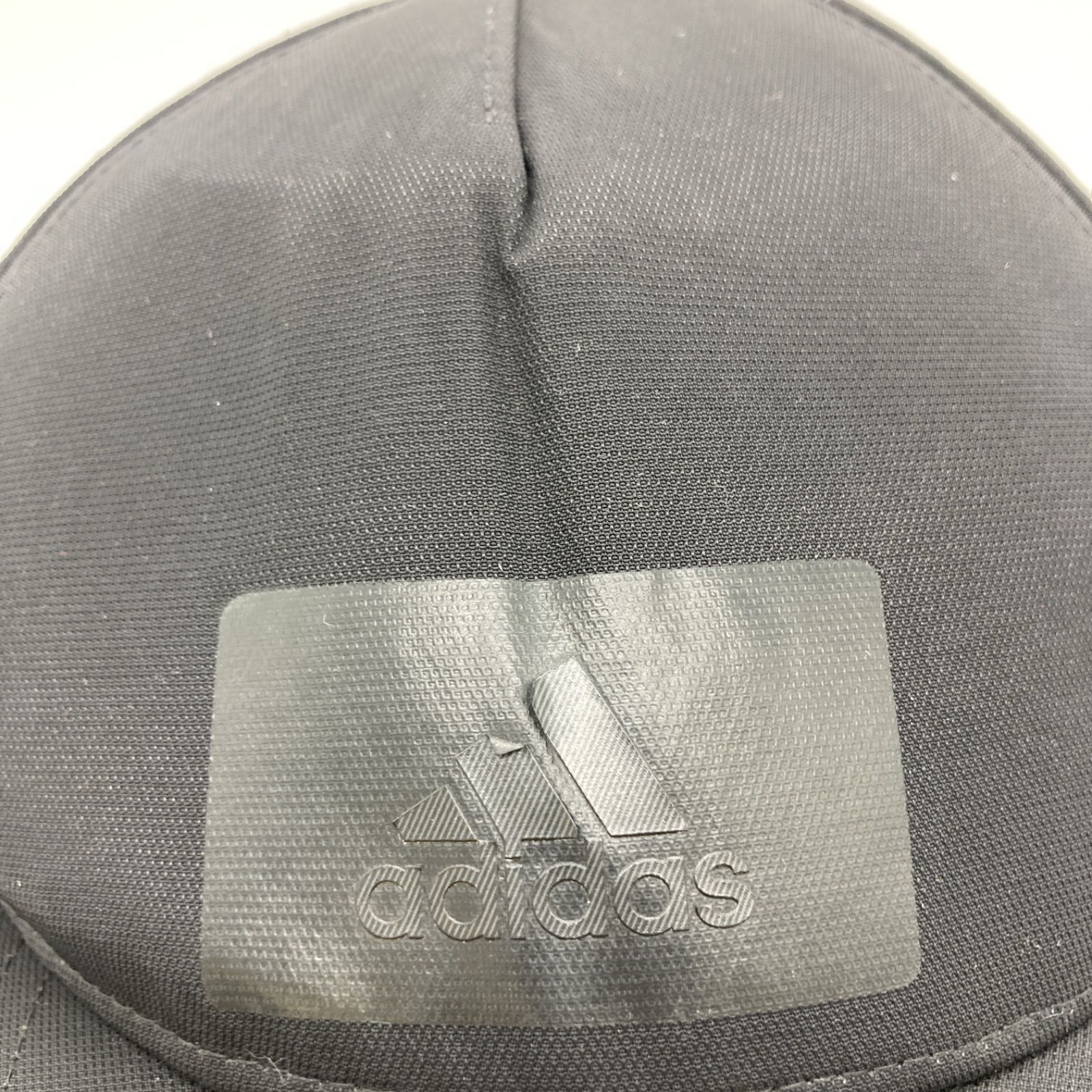 adidas アディダス ロゴ オールブラック キャップ CAP 帽子 G210-7