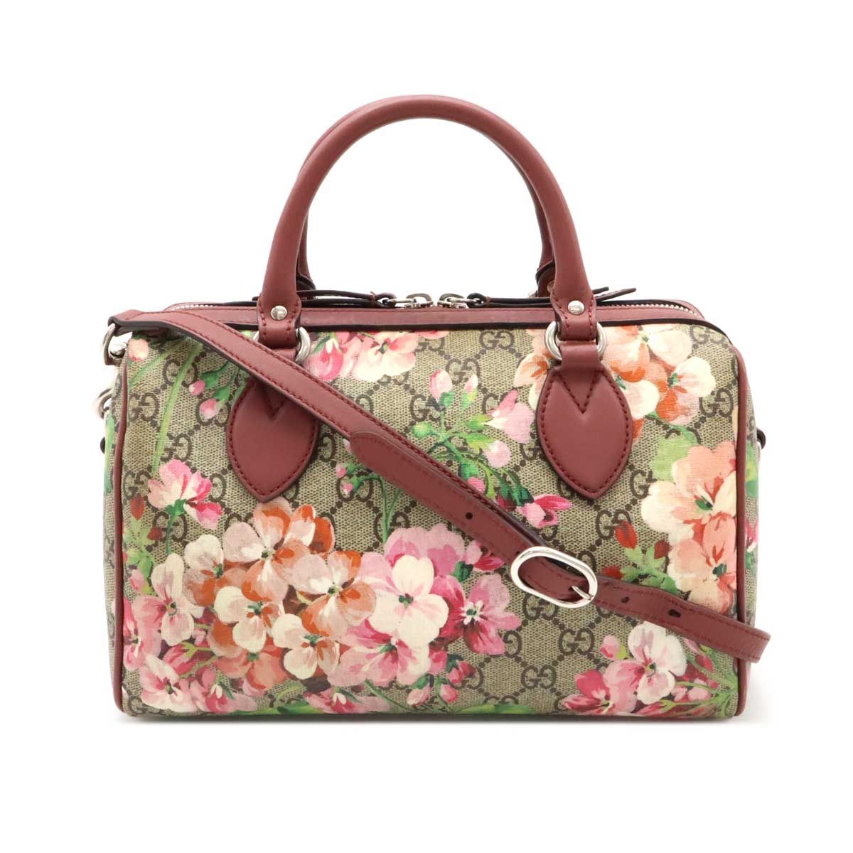 GUCCI グッチ GGブルームス ハンドバッグ ミニボストンバッグ 2WAY 