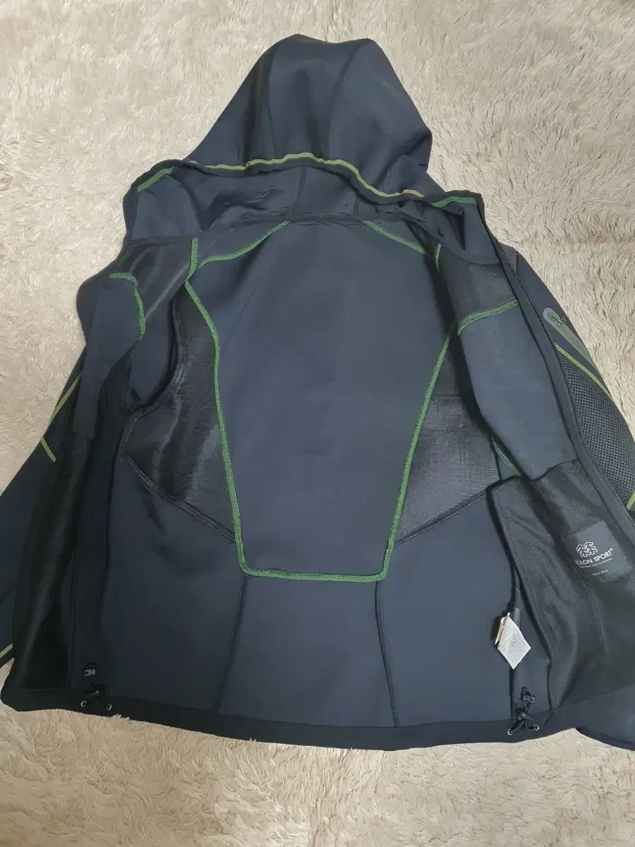 Kolon コーロン エクスフォード フード ジャケット 状態 良い サイズ 100