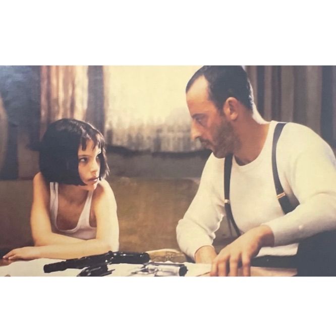 K135A3 レオン LEON 映画 ポスター ジャン・レノ マチルダ 印刷物