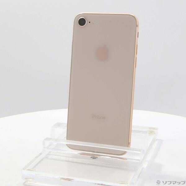 品〕 iPhone8 64GB ストア ゴールド MQ7A2J／A SIMフリー【348