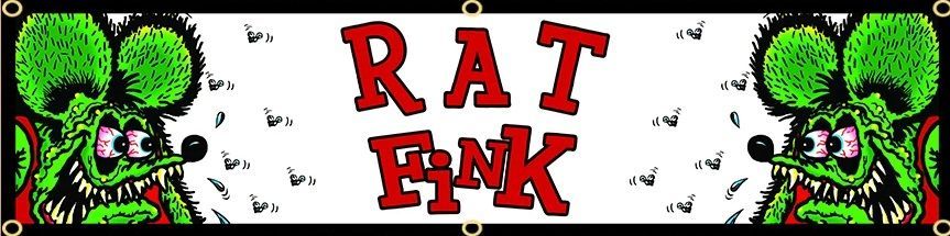 ラットフィンク タペストリー 旗バナー・タペストリー「ラットフィンク」約170cm×40cm 14785