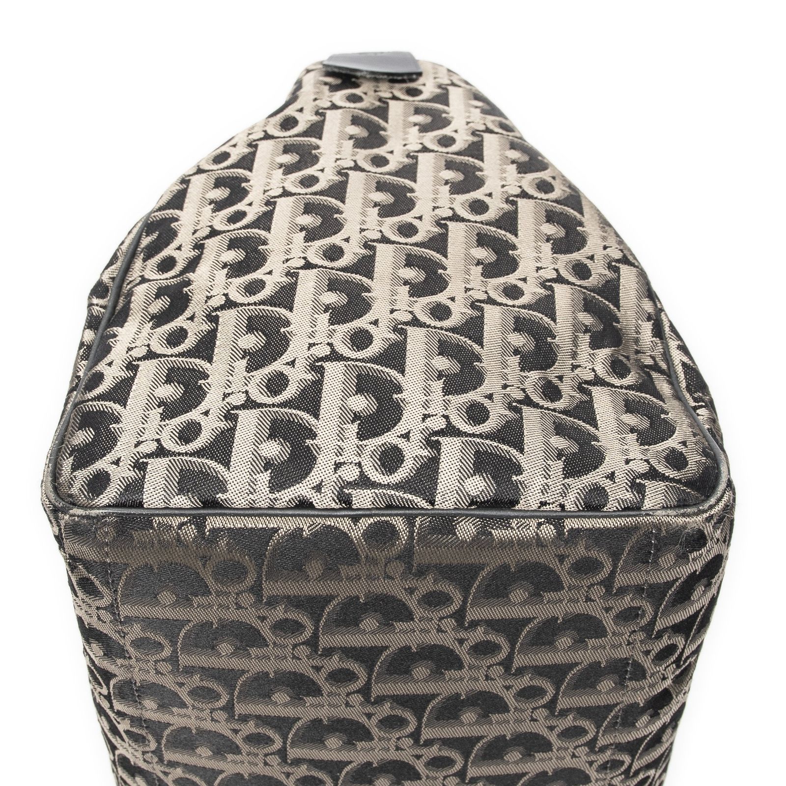 ボストン黒トロッター柄 キャンバスAB