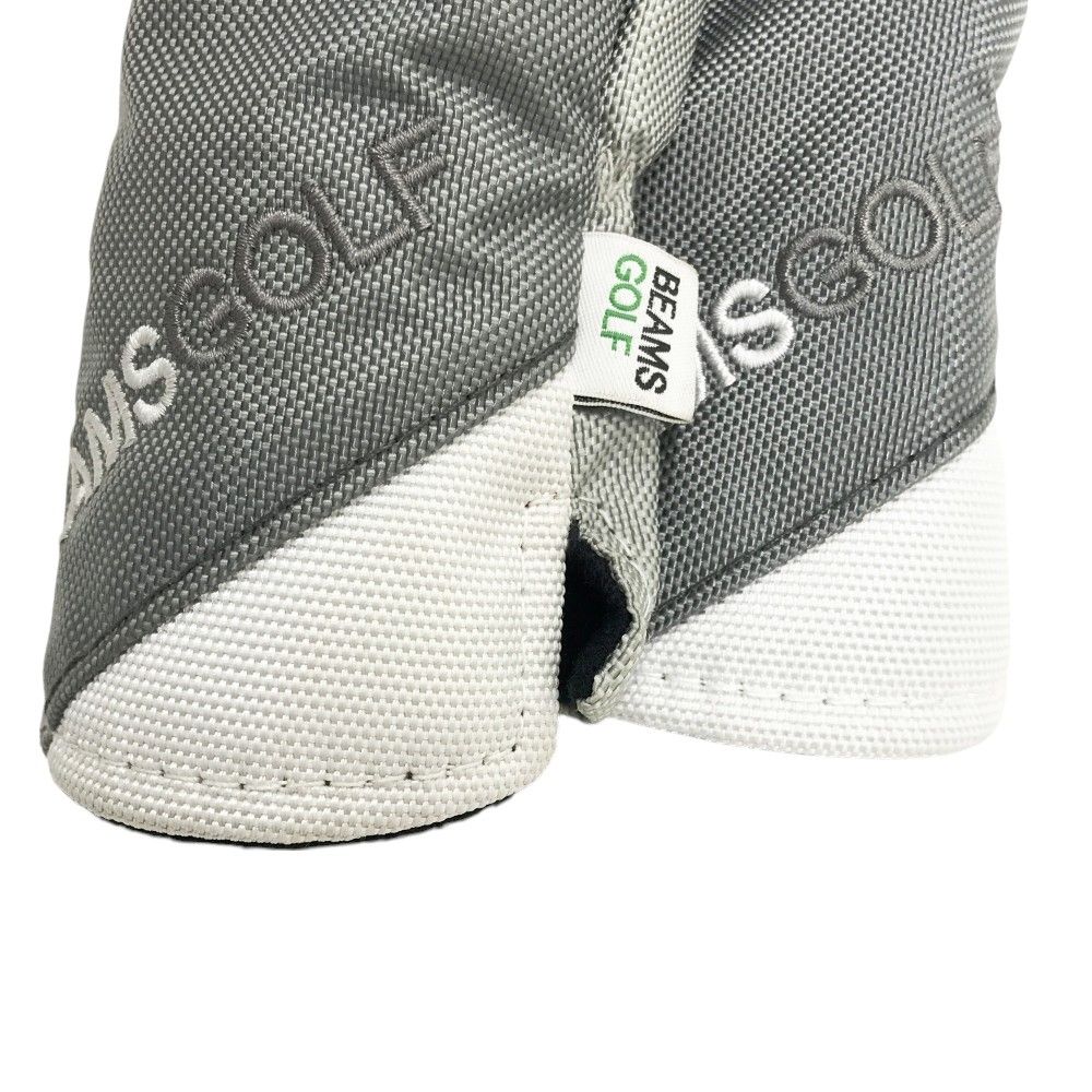 BEAMS - [こーへい]ビームスゴルフ ヘッドカバー 2点セット BEAMS GOLF ビームスゴルフ ヘッドカバー 2点セット グレー系 UT