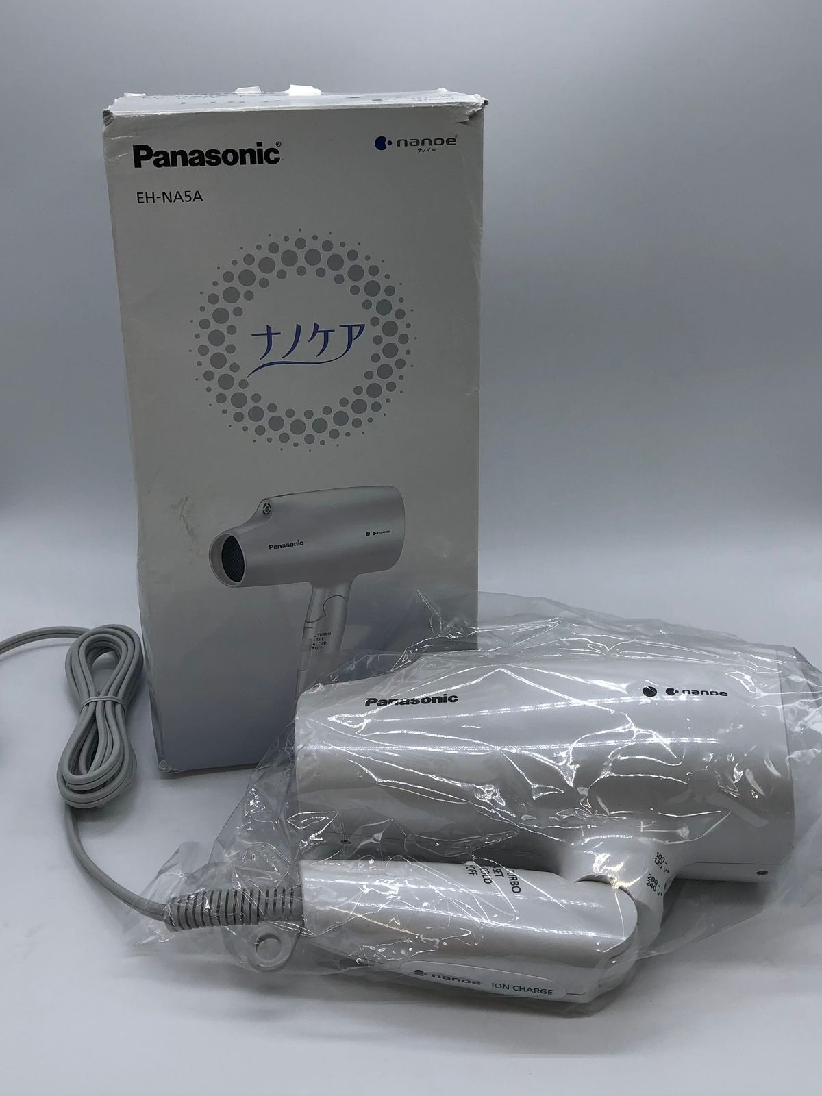 Panasonic ドライヤー ナノケア EH-NA5A-W 白 Panasonic ナノケア EH-NA5A-W （白） ナノケア ヘアドライヤー