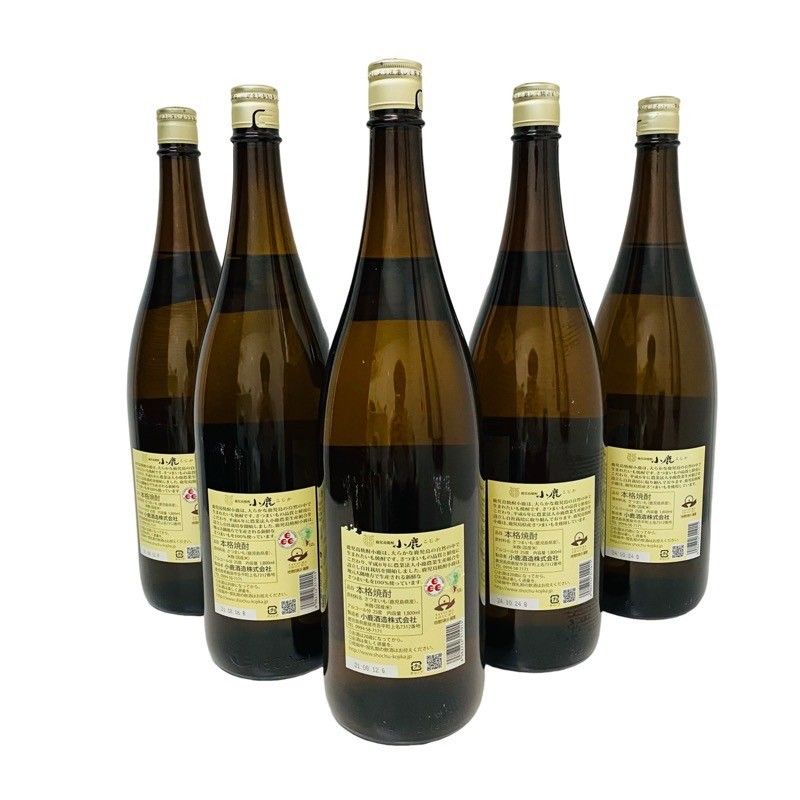 焼酎 小鹿 まとめ5本セット 1800ml 25度 小鹿酒造 付属品なし