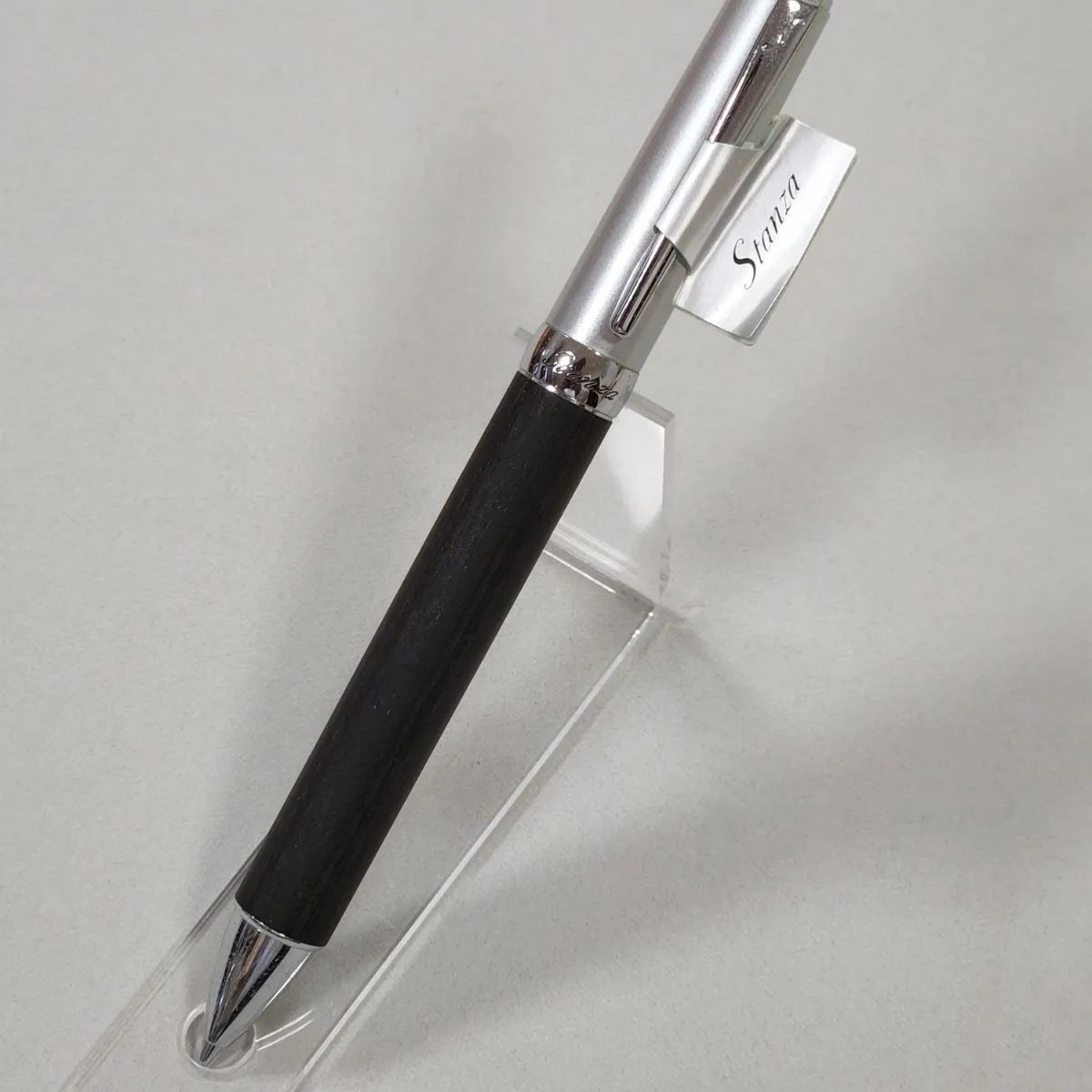 PILOT Stanza 木軸 Black ボールペン-