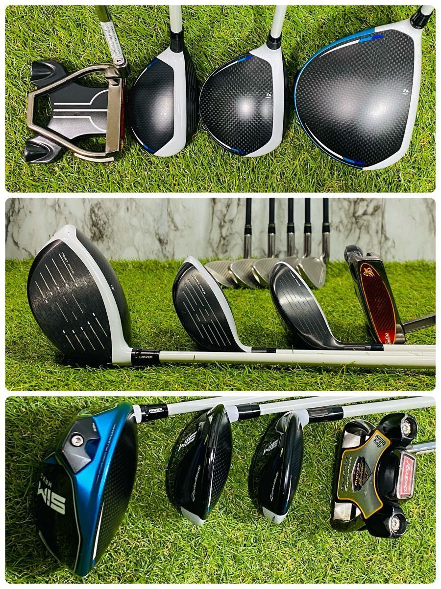 Amazon.com : TaylorMade Golf SIM 2 MAX IRON SET MENS LEFT