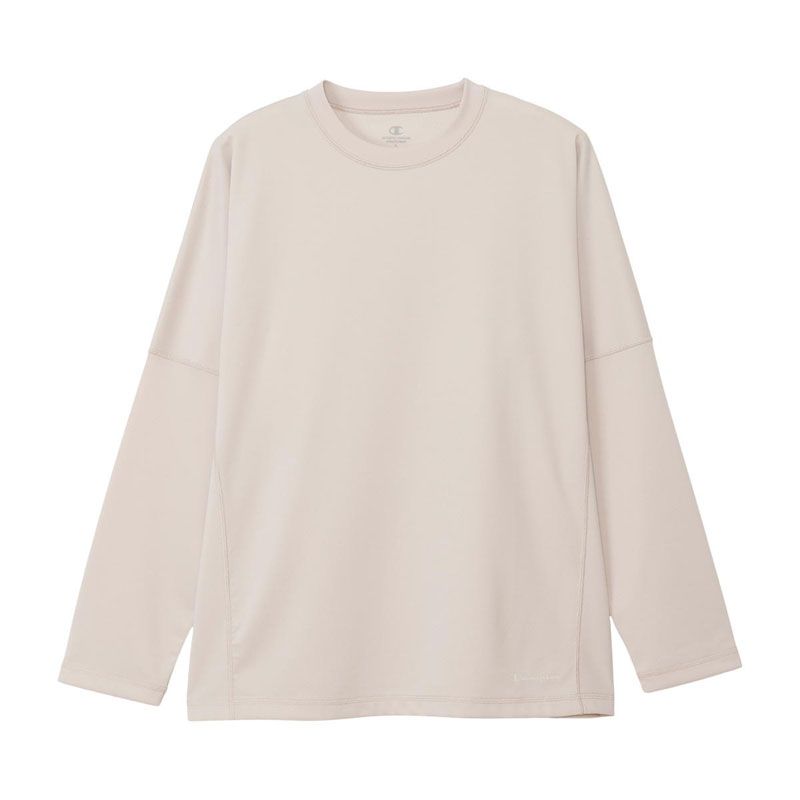 チャンピオン リカバリーウェア 長袖シャツ C3-CS490 782 サンドベージュ RECOVERY WEAR LONG SLEEVE Champion 休養 抗疲労 チャンピオン champion LONG SLEEVE RECOVERY WEAR ウェア(メンズ