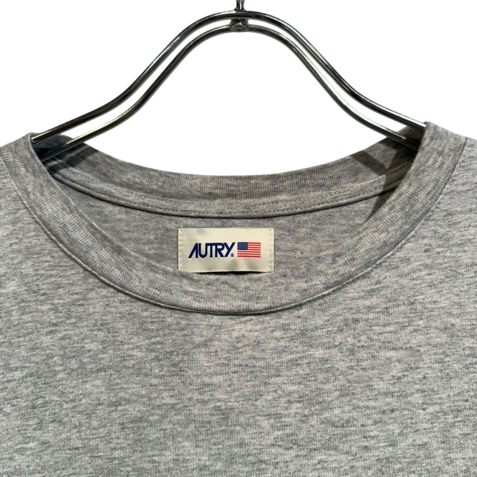 AUTRY (オートリー) ② 4131-2TSPM504 24SS ロゴTシャツ レディース グレー L AUTRY (オートリー) ② 4131-2TSPM504 24SS ロゴTシャツ レディース