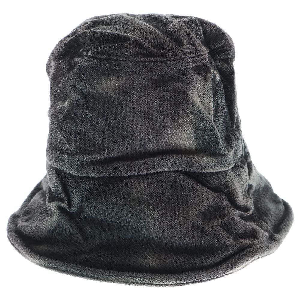 THUG CLUB (サグクラブ) 24AW Bio Army Bucket Hat アーミー デニム バケットハット 帽子 ブラック TC24AC2601