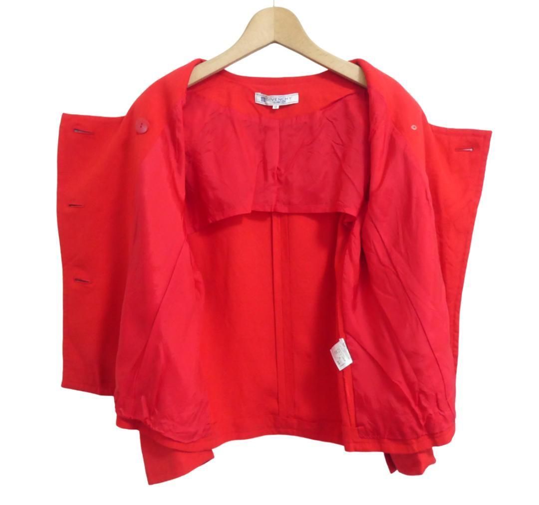 美品 GIVENCHY ジバンシィ サイズ13 麻 リネンミックス ダブルブレスト