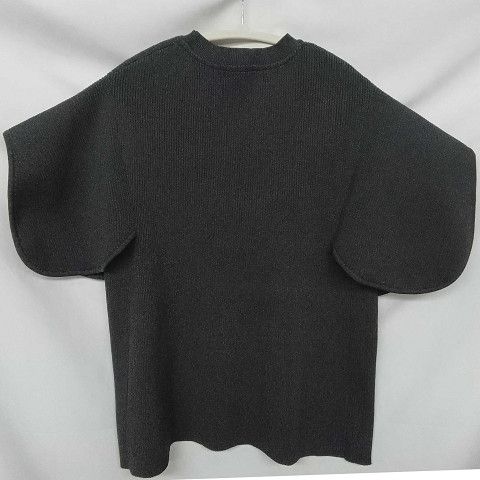 heve ヘイヴ ペタルニット チャコールグレー heve ヘイヴ ペタル