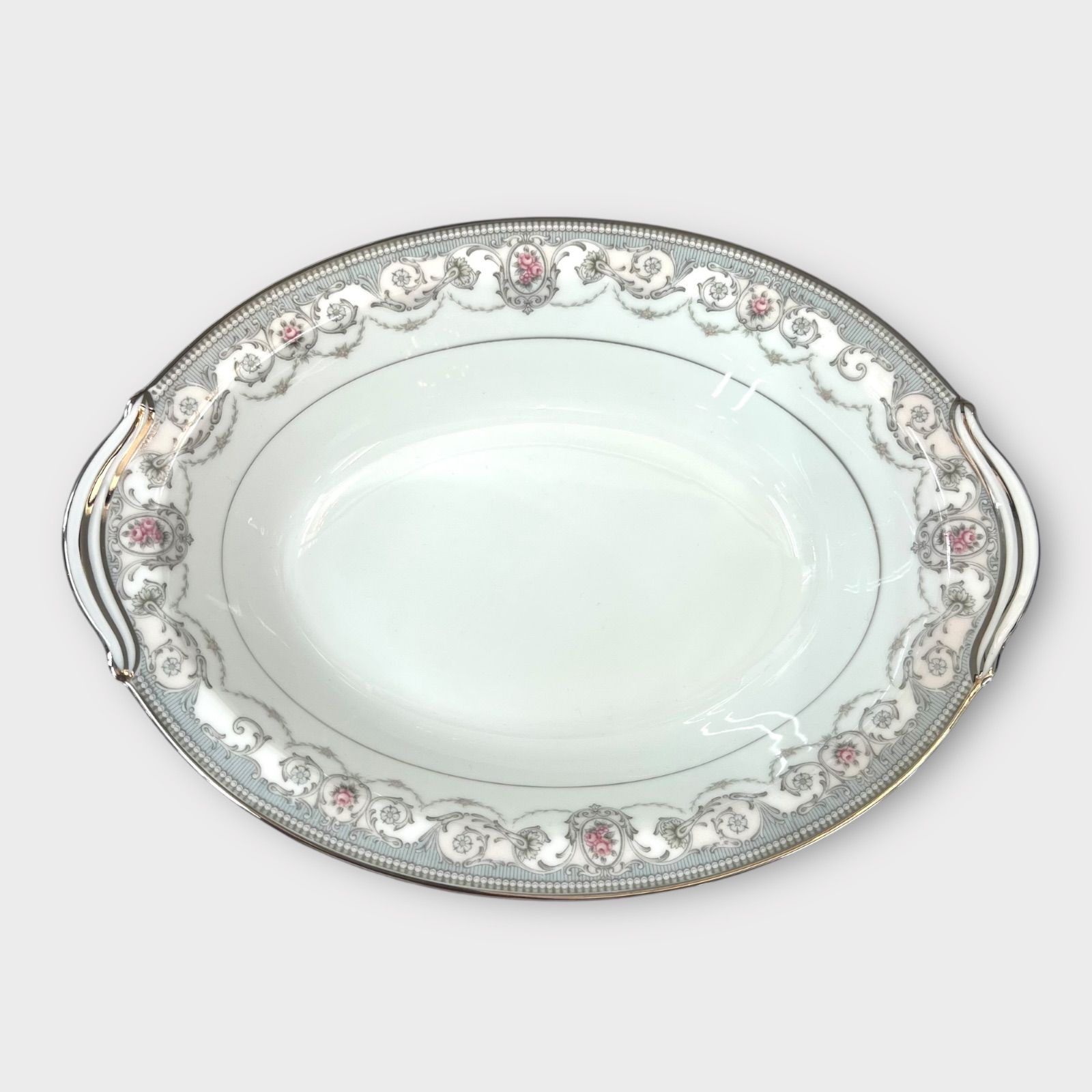 ノリタケ グレンビル オーバルプレート 深皿 大判 Noritake