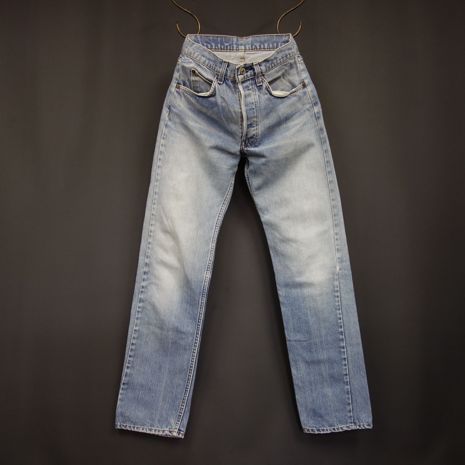 80s Vintage US古着☆Levi's リーバイス 502 デニム ジーンズ 黒カン