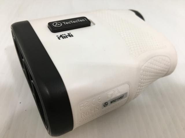 返品OK ゴルフ用品 超 TecTecTec! テックテックテック レーザー距離計 TecTecTec Mini マットホワイト