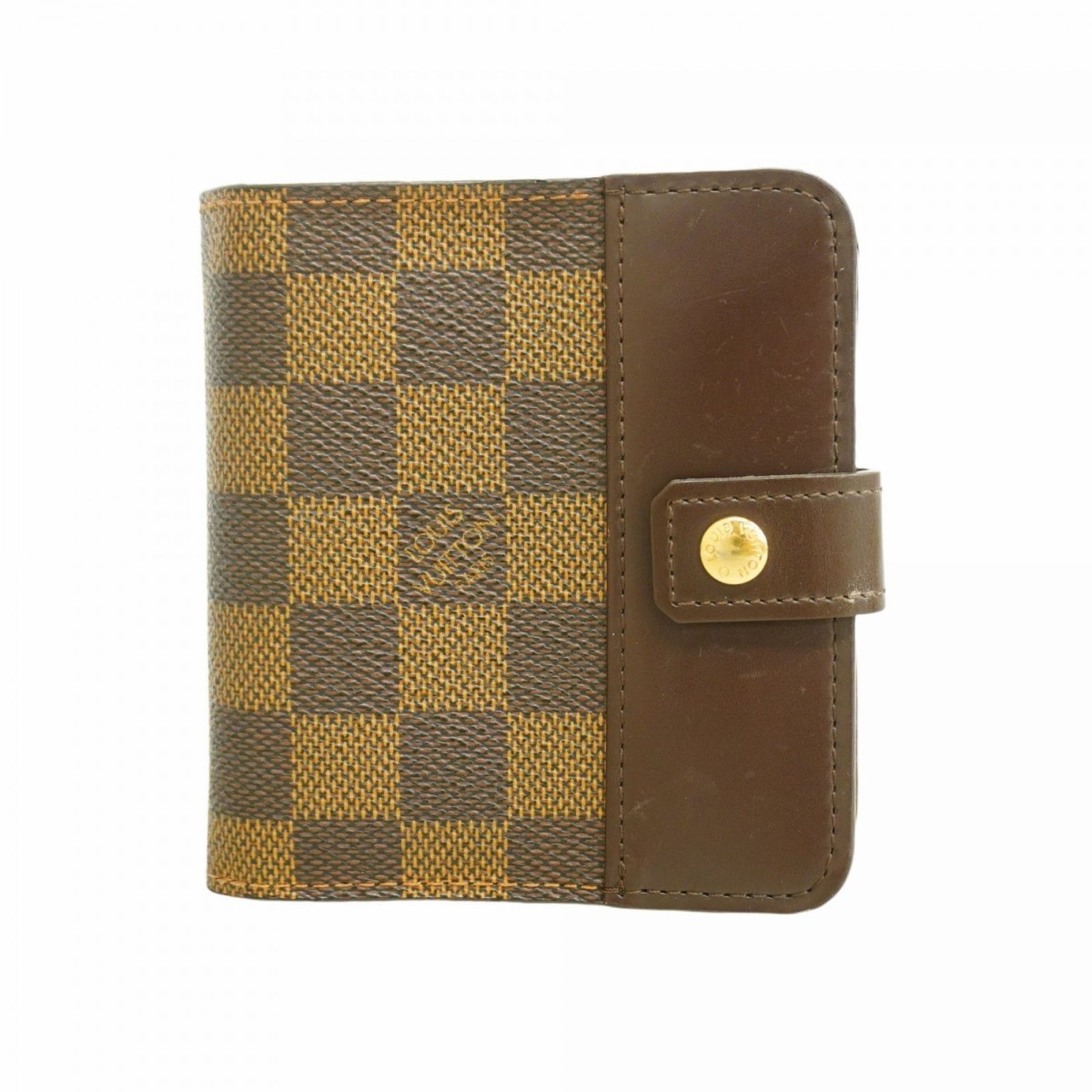 ルイ ヴィトン Louis Vuitton ルイ ヴィトン 財布 ダミエ コンパクトジップ N61668 エベヌメンズ レディース