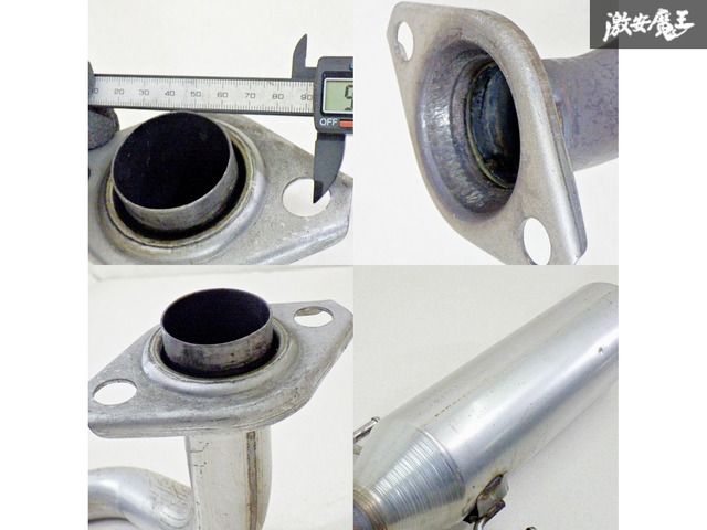 トヨタ 純正 MXPA10 ヤリス ノーマル マフラー リアピース 中間